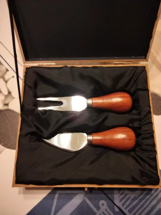 Set 2 Coltelli Formaggio Brandani