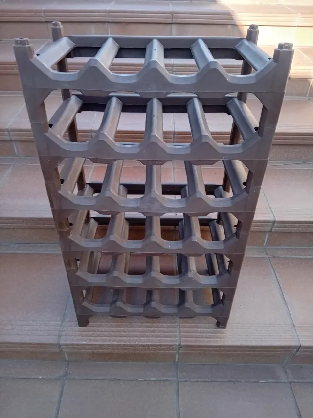 Botellero apilable 24 botellas