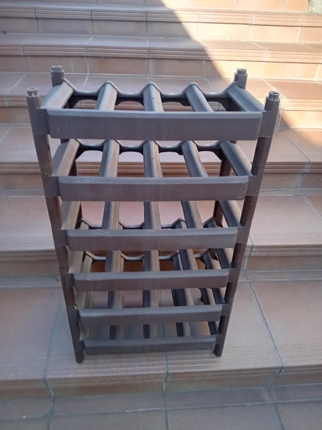 Botellero apilable 24 botellas