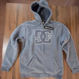 Sudadera DC Sherpa Gris Petróleo Talla S hombre
