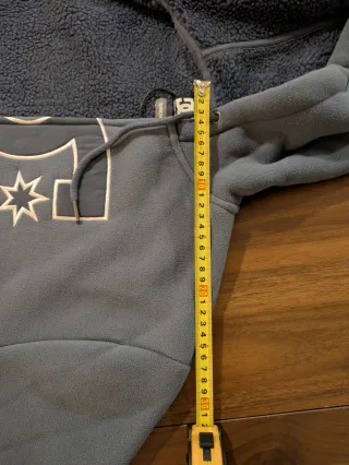 Sudadera DC Sherpa Gris Petróleo Talla S hombre