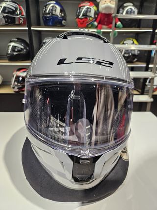 Casco Moto Integral LS2 Stream II Gris mate. M.