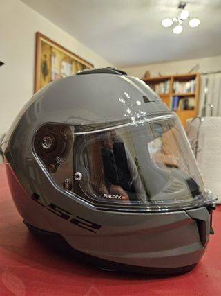 Casco Moto Integral LS2 Stream II Gris mate. M.