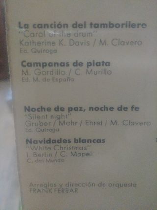 Vinilo Raphael Canta la Navidad