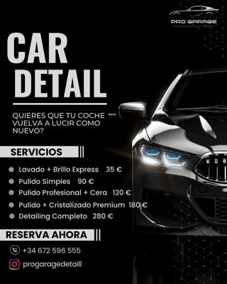 Lavado profesional Pulido y Abrillantado de coche