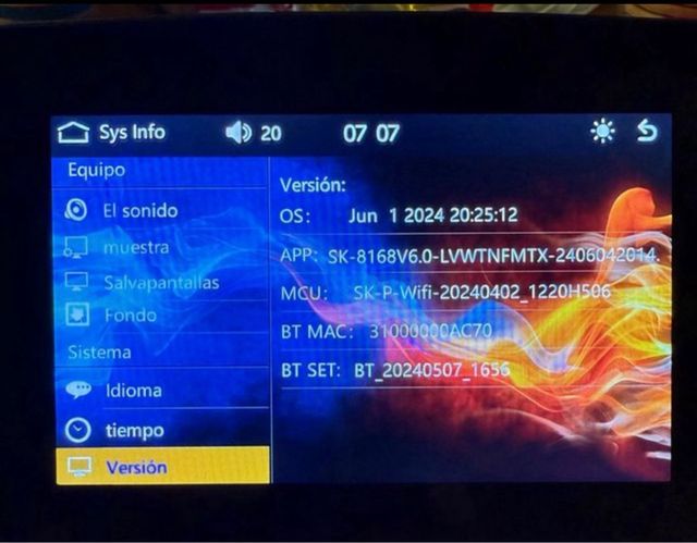 Schermo CarPlay/Android Auto Moto 5 IP67