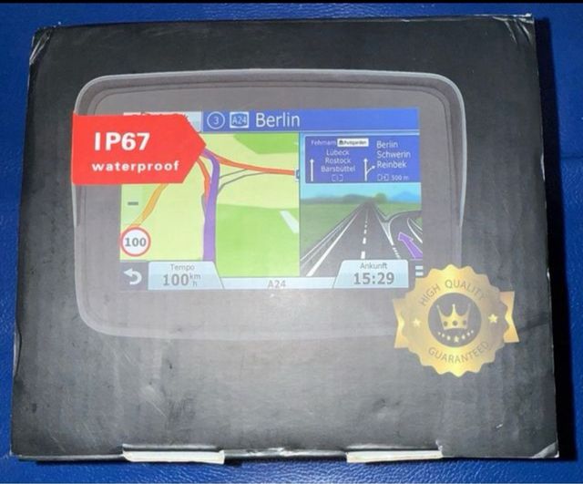 Schermo CarPlay/Android Auto Moto 5 IP67