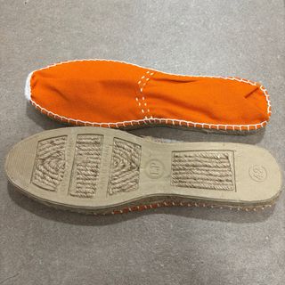 Alpargatas Naranja Talla 42