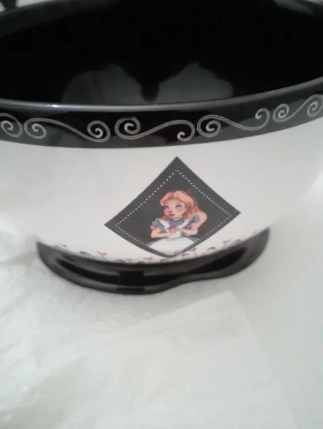 Tazón con diseño de Gato de Cheshire