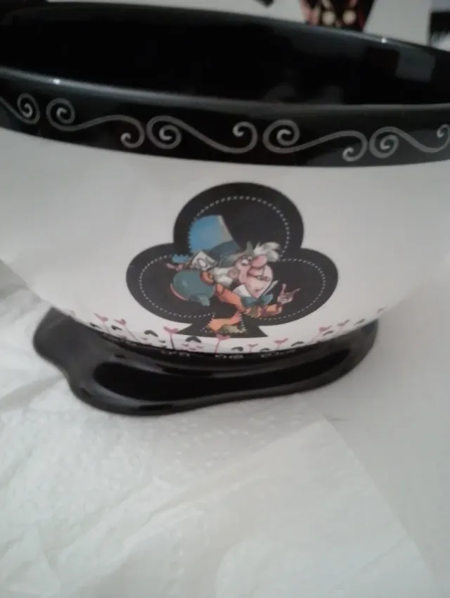 Tazón con diseño de Gato de Cheshire