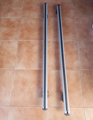 Barras de techo Cruz con cerradura