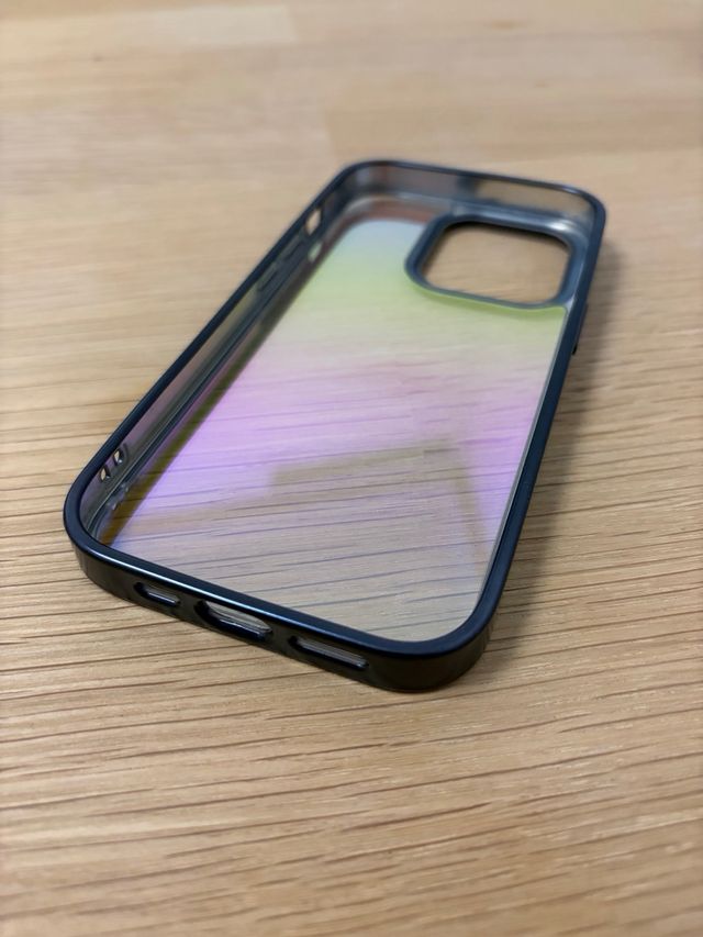 Custodia iPhone 14 Pro iridescente