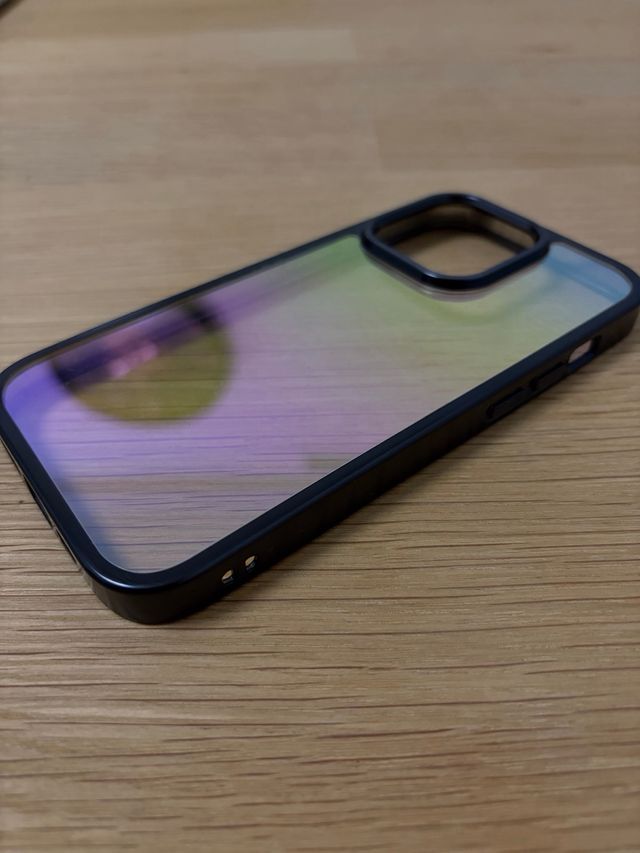 Custodia iPhone 14 Pro iridescente