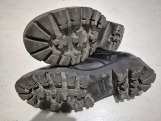 Mocasines negros niña con cordones