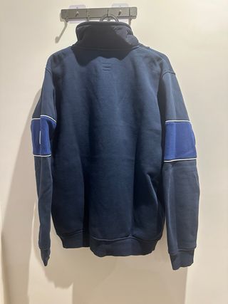 Jersey DC Shoes Azul y Blanco Talla XS.