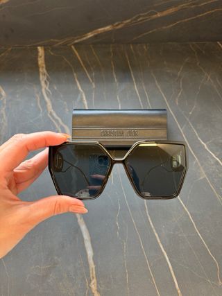 Gafas Christian Dior Negras y Doradas