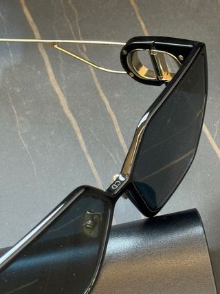 Gafas Christian Dior Negras y Doradas