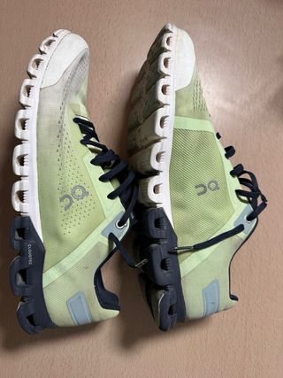 Zapatillas On Running Cloud 6 Verde/Blanco