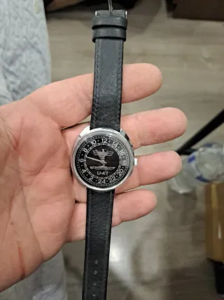 Reloj de cuerda U-47 Submarino