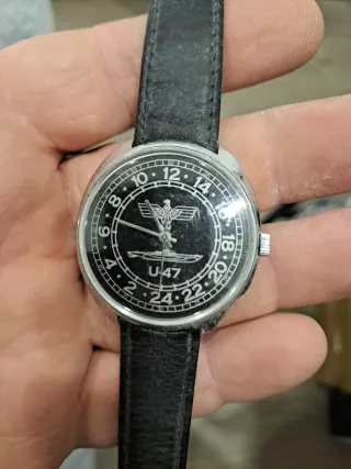 Reloj de cuerda U-47 Submarino