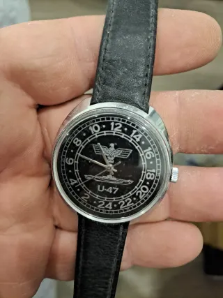 Reloj de cuerda U-47 Submarino