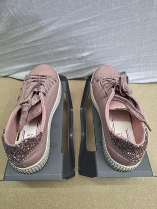 Scarpe rosa con dettagli Paillettes n. 35