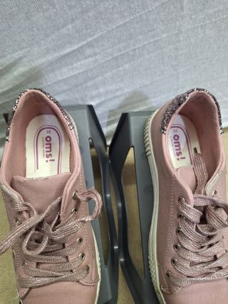 Scarpe rosa con dettagli Paillettes n. 35