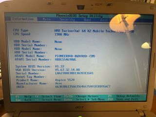 Notebook Acer Aspire 5520 AMD NVIDIA !LEGGERE!
