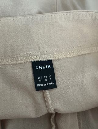 Bermudas Shein marrones