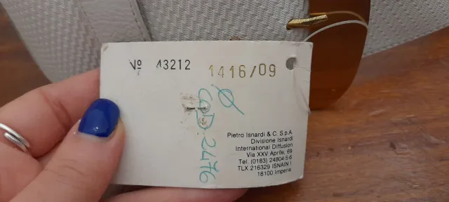 Cintura Lancetti bianca con fibbia dorata