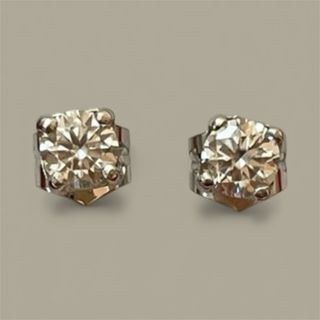 Pendientes Oro 18k Diamantes 1.28 Ct SI1/E
