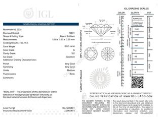 Pendientes Oro 18k Diamantes 1.28 Ct SI1/E