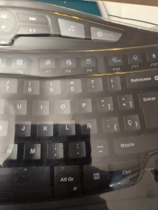 Teclado Logitech Wave Español Vintage