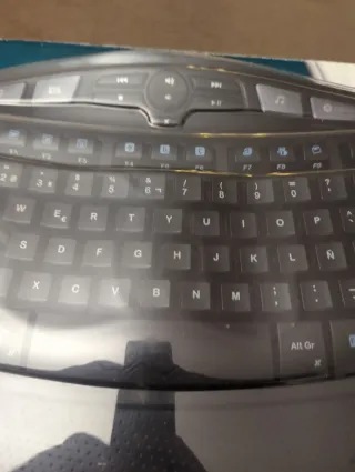 Teclado Logitech Wave Español Vintage