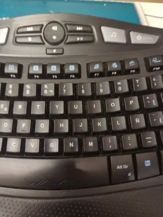 Teclado Logitech Wave Español Vintage