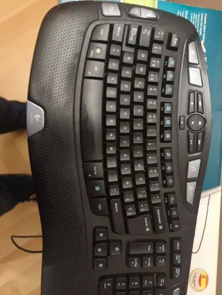 Teclado Logitech Wave Español Vintage