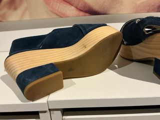 Zapatos Bimba y Lola Cuña Azul