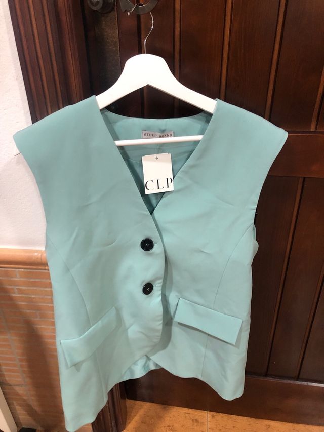 Giubbotto CLP Taglia M Verde Bluastro