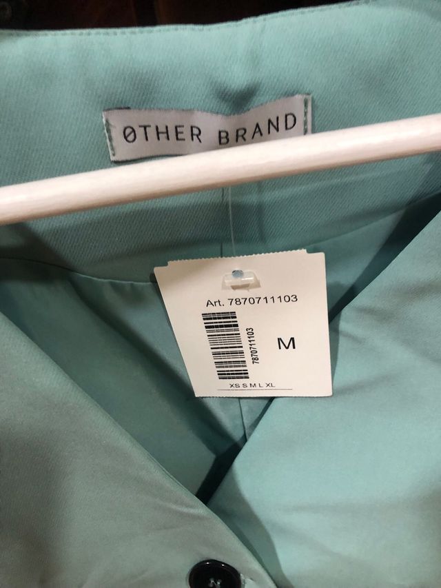 Giubbotto CLP Taglia M Verde Bluastro