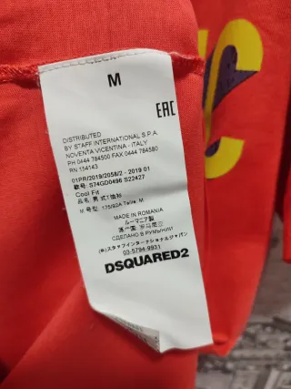 Camiseta Dsquared2 Nasty Tastic Talla M