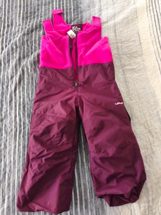 Pantalón nieve decathlon talla 3-4 años