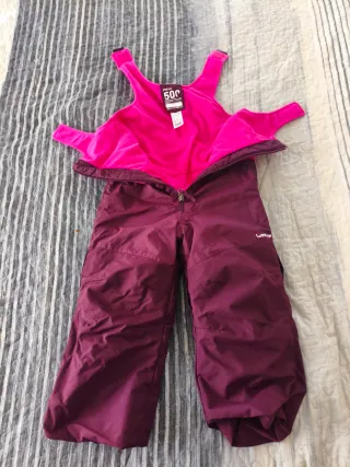 Pantalón nieve decathlon talla 3-4 años