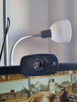 Cámara Logitech Negra