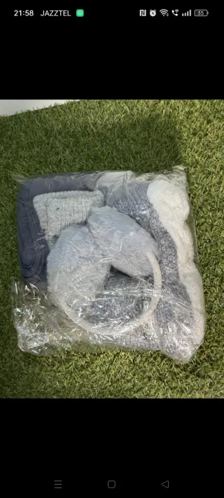 Set 7 Piezas Invierno Gris