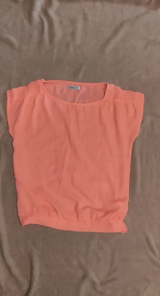 Camiseta naranja talla S