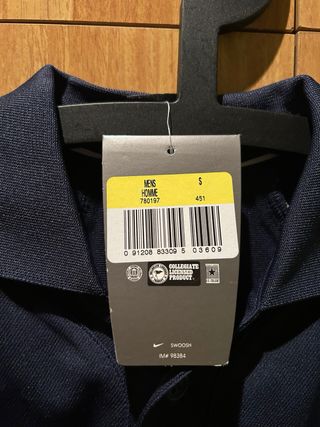 Polo del Barça Nike azul