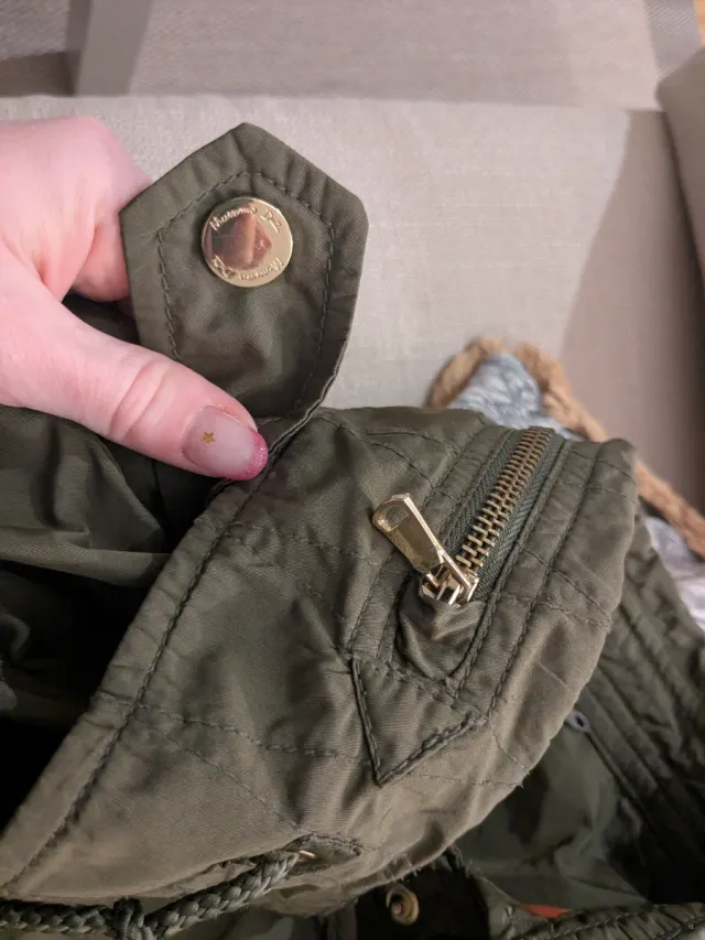 Chaqueta Massimo Dutti verde Talla S