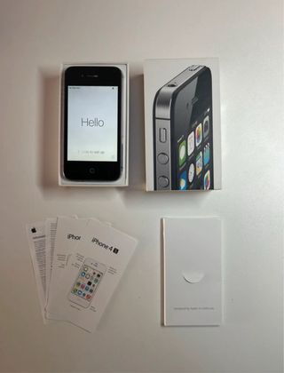 iPhone 4S nero completo di scatola