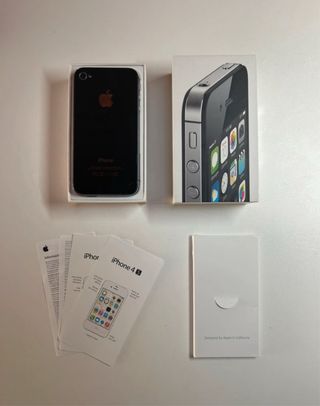 iPhone 4S nero completo di scatola