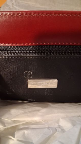 Cartella porta documenti rossa